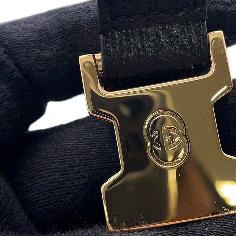 グッチ ペットハーネス インターロッキングG レザー サイズM 692963 GUCCI ペット用