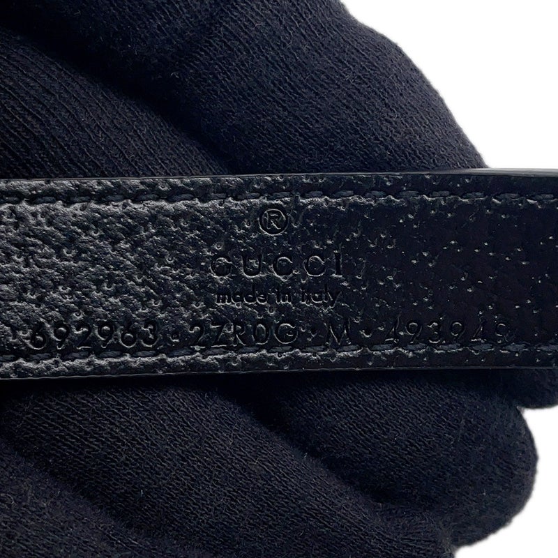 グッチ ペットハーネス インターロッキングG レザー サイズM 692963 GUCCI ペット用