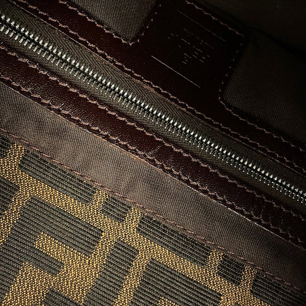 フェンディ ハンドバッグ ズッカ マンマバケット 26325 FENDI ワンショルダーバッグ