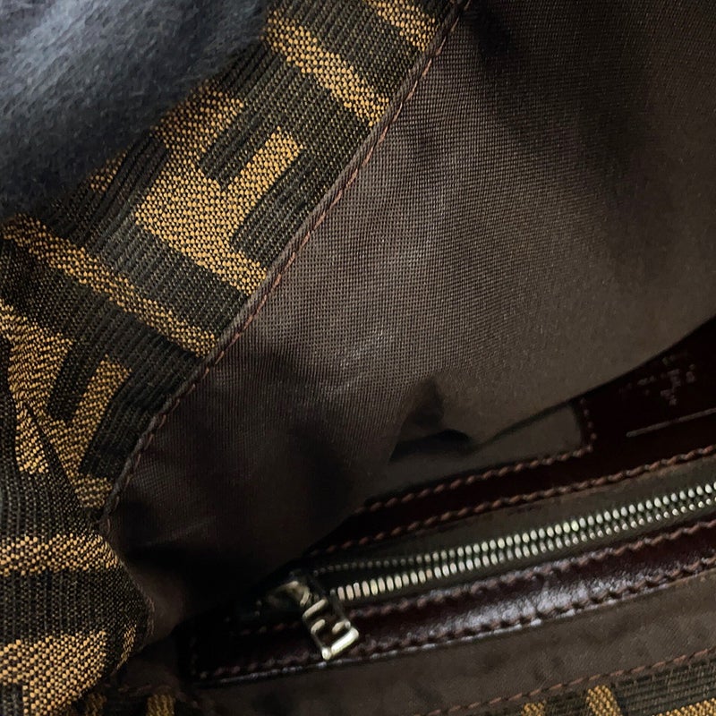 フェンディ ハンドバッグ ズッカ マンマバケット 26325 FENDI ワンショルダーバッグ