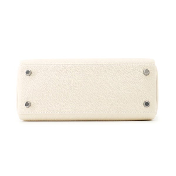 エルメス ハンドバッグ ケリー25 内縫い クレ/シルバー金具 トゴ G刻印 ２wayショルダー