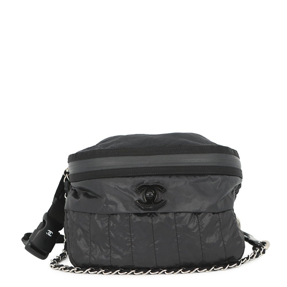 CHANEL ボディバッグ・ウエストポーチ ブラック CHANEL（シャネル） ボディバッグ マトラッセ ウエストバッグ ウエスト
