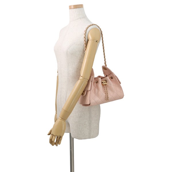 シャネル チェーンショルダーバッグ CHANEL25 ミニ ココマーク ワンショルダー キャビアスキン AS5631 CHANEL