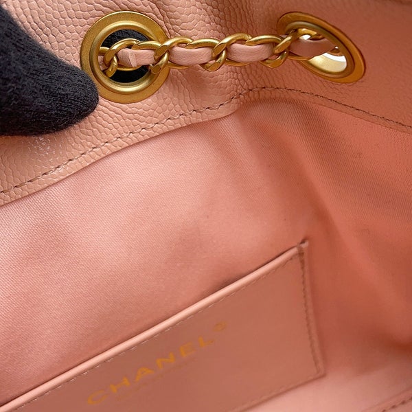 シャネル チェーンショルダーバッグ CHANEL25 ミニ ココマーク ワンショルダー キャビアスキン AS5631 CHANEL