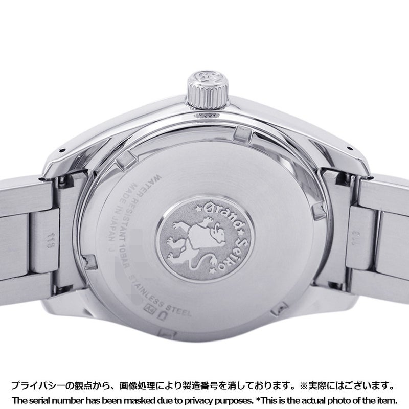 セイコー グランドセイコー スプリングドライブ パワーリザーブ SBGA283 SEIKO 腕時計 シルバー文字盤