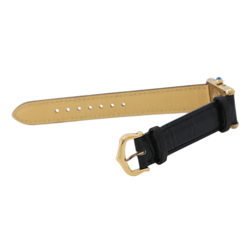 カルティエ マストタンク ヴェルメイユ SM 5057001 Cartier 腕時計 アイボリー文字盤