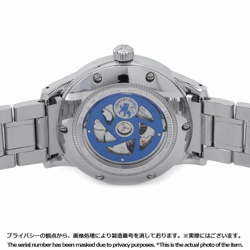 セイコー グランドセイコー キャリバー9S 25周年記念限定モデル 世界限定1700本 SEIKO 腕時計 スカイブルー文字盤