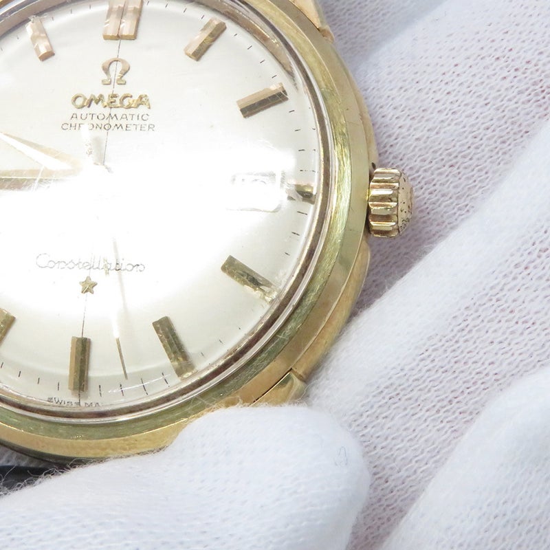 オメガ コンステレーション クロノメーター OMEGA 腕時計 シルバー文字盤