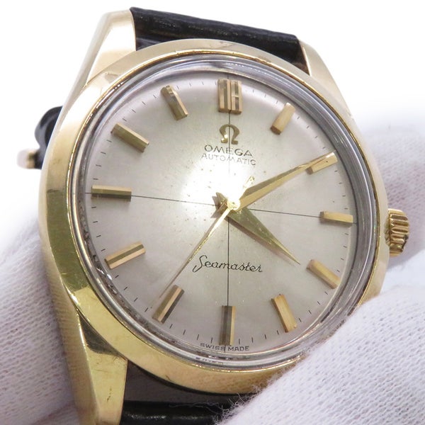 オメガ シーマスター ヴィンテージ OMEGA 腕時計 メンズ シルバー文字盤