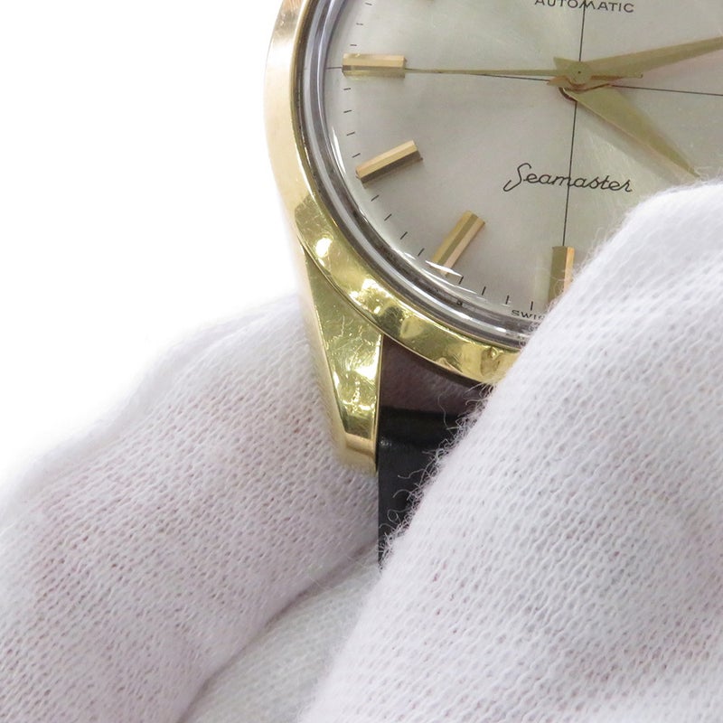 オメガ シーマスター ヴィンテージ OMEGA 腕時計 メンズ シルバー文字盤