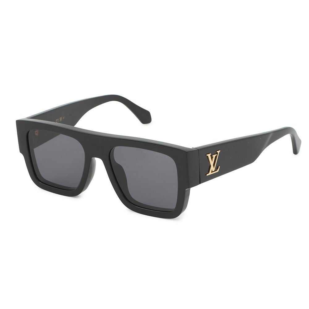 Louis Vuitton サングラス・LVライズ・スクエア ブラック Louis Vuittonのブラックスクエアサングラス サングラス・LVライズ