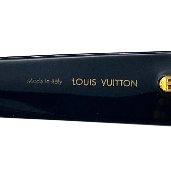 ルイヴィトン サングラス アセテート LVクラッシュ・スクエア 5419 155 Z2125E LOUIS VUITTON アイウェア 黒 ブラック