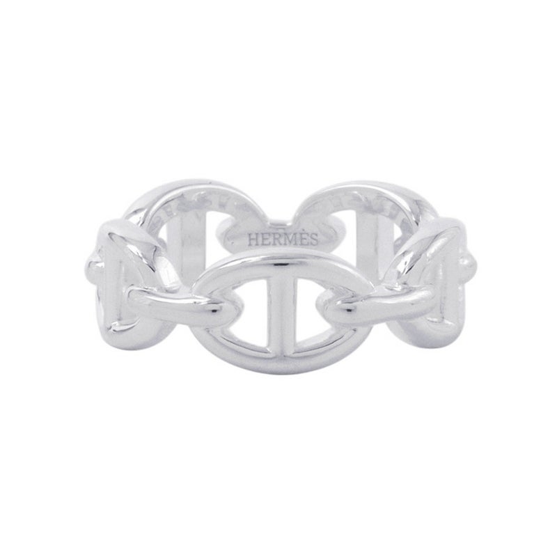 エルメス リング シェーヌダンクル アンシェネPM Enchainee SV925シルバー リングサイズ54 HERMES ジュエリー