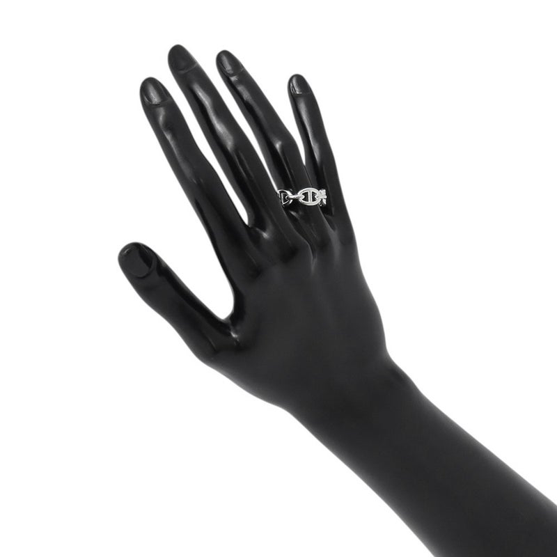 エルメス リング シェーヌダンクル アンシェネPM Enchainee SV925シルバー リングサイズ54 HERMES ジュエリー