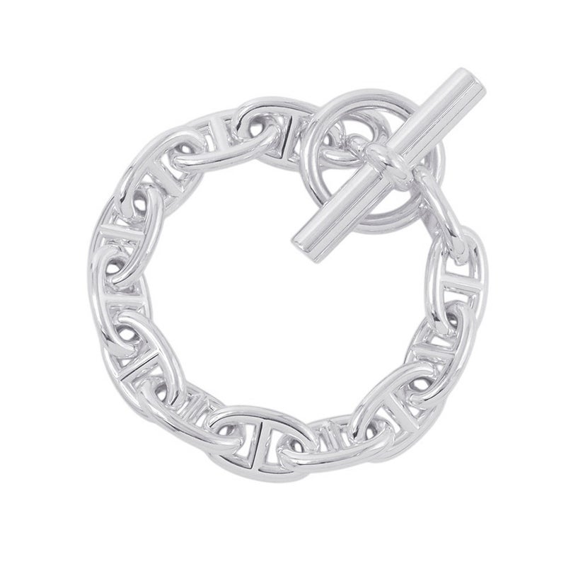 エルメス ブレスレット シェーヌダンクルMM 13コマ SV925シルバー HERMES ジュエリー