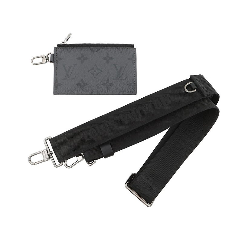 ルイヴィトン ショルダーバッグ モノグラム・エクリプス リバース ガストン・ウェアラブル ウォレット M81124 ヴィトン バッグ 黒 ブラック