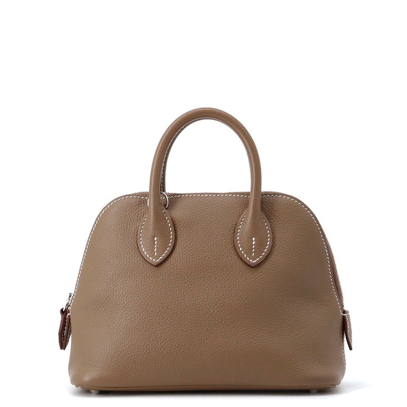 エルメス ボリード1923 ミニ エトゥープ/シルバー金具 エバーカラー K刻印 ２wayショルダー