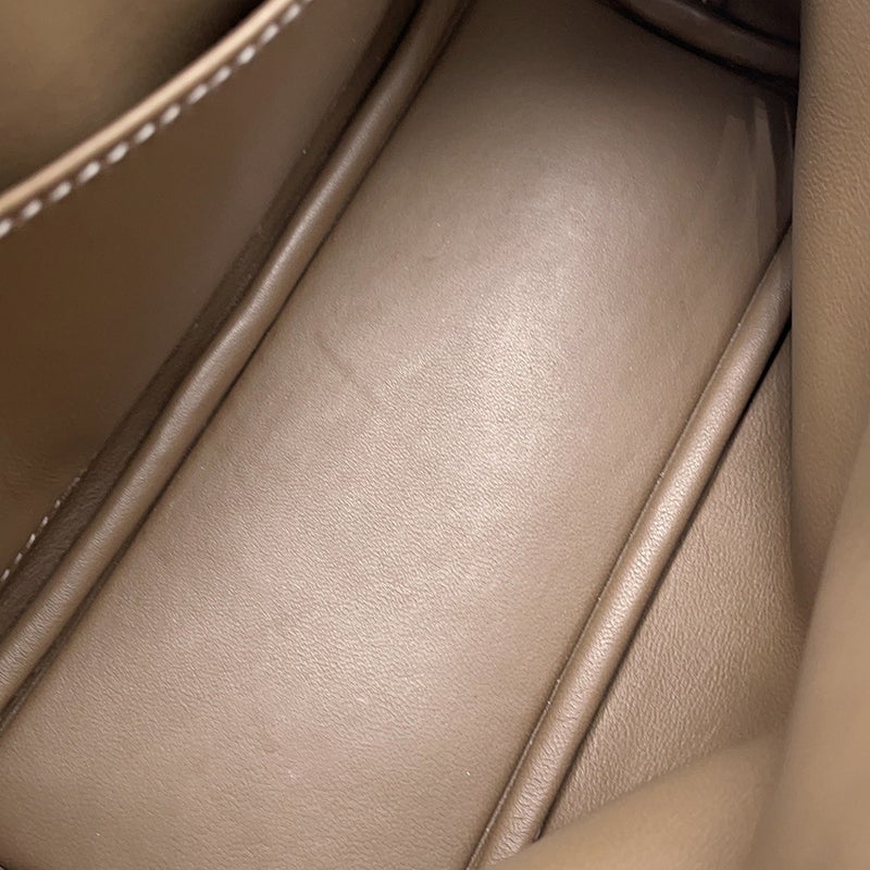 エルメス ボリード1923 ミニ エトゥープ/シルバー金具 エバーカラー K刻印 ２wayショルダー