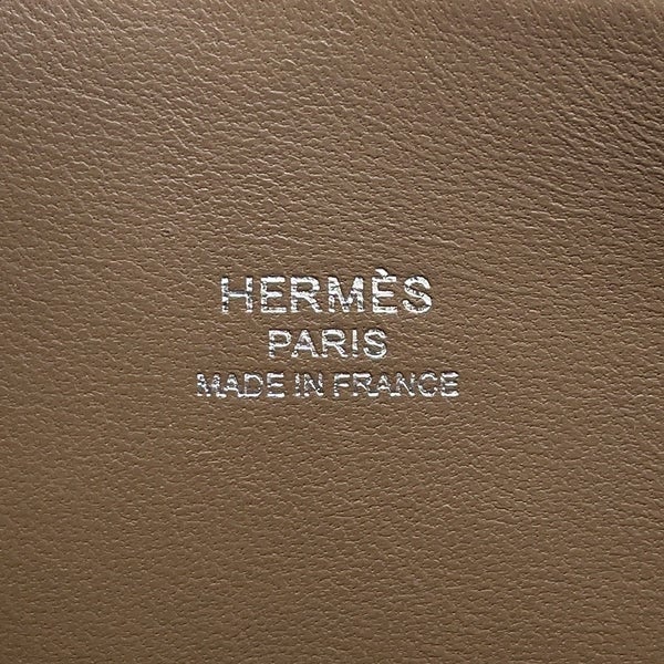 エルメス ボリード1923 ミニ エトゥープ/シルバー金具 エバーカラー K刻印 ２wayショルダー