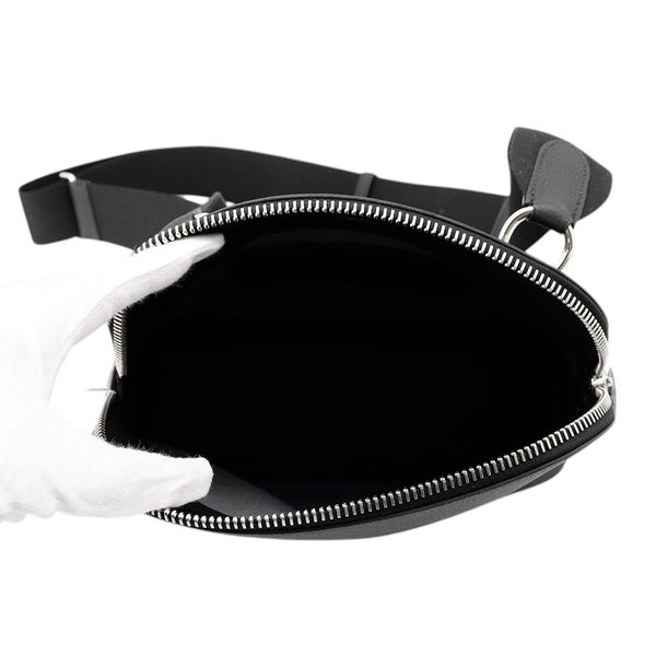 エルメス ショルダーバッグ ボリ－ド メッセンジャー ブラック/シルバー金具 トゴ K刻印 黒