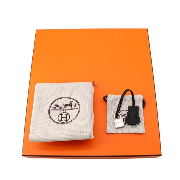 エルメス ショルダーバッグ ボリ－ド メッセンジャー ブラック/シルバー金具 トゴ K刻印 黒