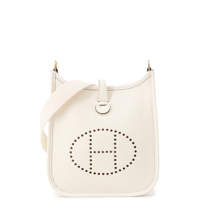 エルメス エブリンTPM 111cm アマゾン ナタ/ゴールド金具 トリヨンクレマンス K刻印