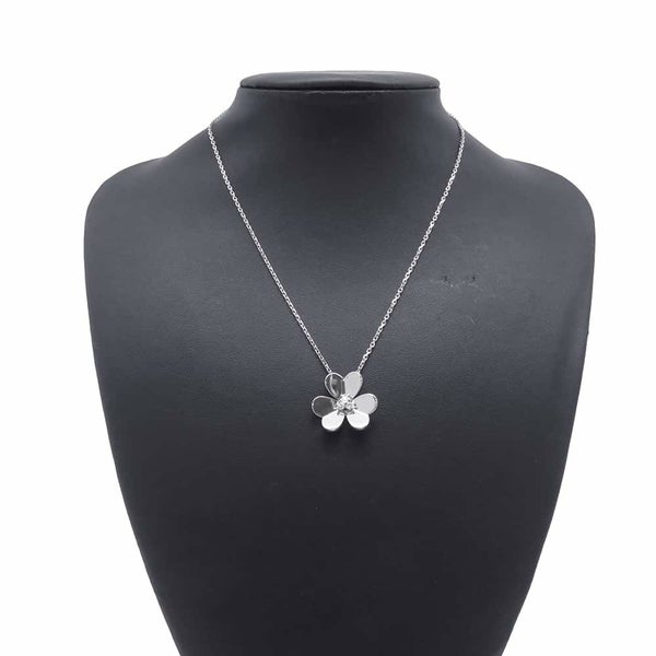 ヴァンクリーフ&アーペル ネックレス フリヴォル ペンダント ラージ ダイヤモンド 3P 0.16ct K18WGホワイトゴールド VCARD25300