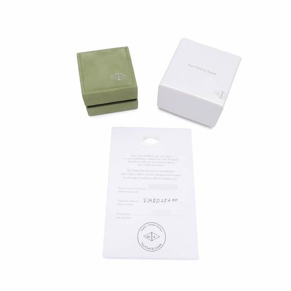 ヴァンクリーフ&アーペル ネックレス フリヴォル ペンダント ラージ ダイヤモンド 3P 0.16ct K18WGホワイトゴールド VCARD25300