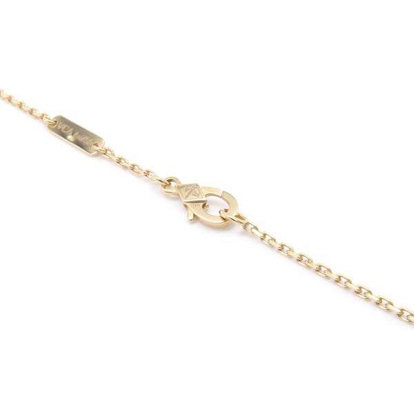 ヴァンクリーフ&アーペル ネックレス ヴィンテージ アルハンブラ ペンダント ギヨシェ K18YGイエローゴールド VCARP4KL00