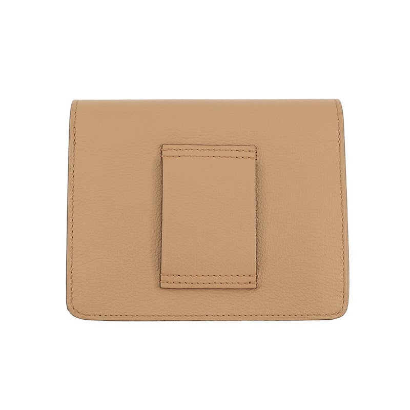 エルメス 財布 ロウリス ルリ スリム ヴェルソ  チャイ/ライム/シルバー金具エバーカラー U刻印 財布