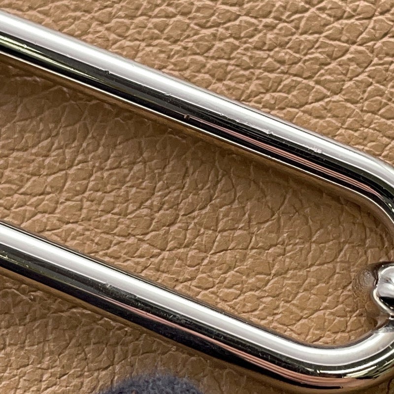 エルメス 財布 ロウリス ルリ スリム ヴェルソ  チャイ/ライム/シルバー金具エバーカラー U刻印 財布