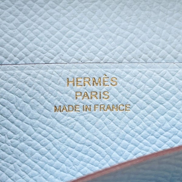 エルメス 長財布 ベアンスフレ ヴェルソ セサミ/ブルーブリュム/ゴールド金具 エプソン Z刻印