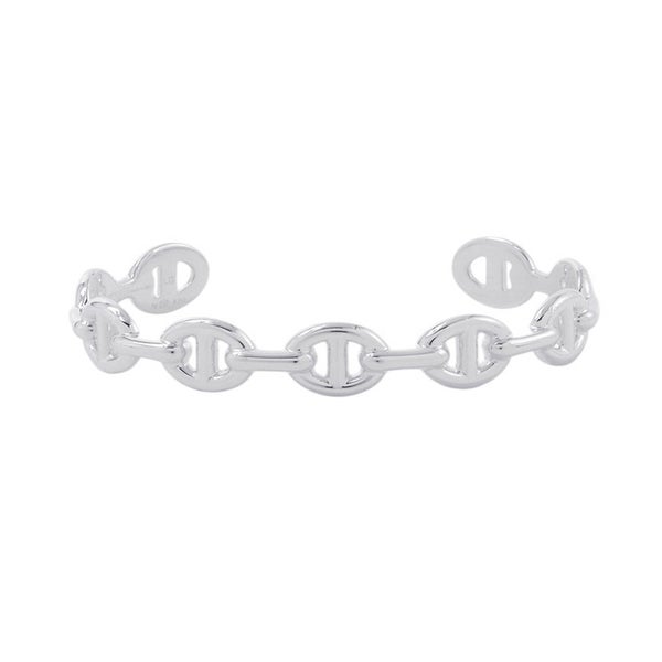 エルメス ブレスレット シェーヌダンクル アンシェネ バングル SV925シルバー サイズLG HERMES バングル