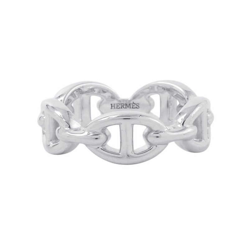 エルメス リング シェーヌダンクル アンシェネPM Enchainee SV925シルバー リングサイズ54 HERMES ジュエリー