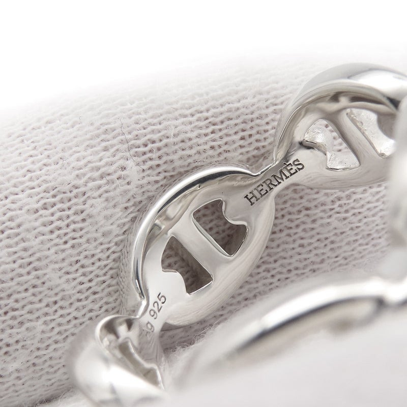 エルメス リング シェーヌダンクル アンシェネPM Enchainee SV925シルバー リングサイズ54 HERMES ジュエリー