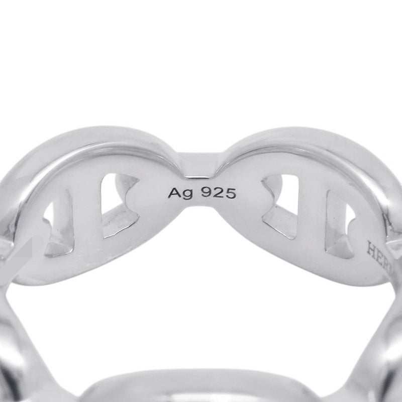 エルメス リング シェーヌダンクル アンシェネPM Enchainee SV925シルバー リングサイズ54 HERMES ジュエリー