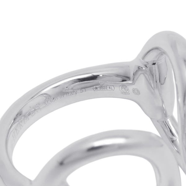 エルメス リング ナウシカ SV925シルバー リングサイズ51 HERMES ジュエリー