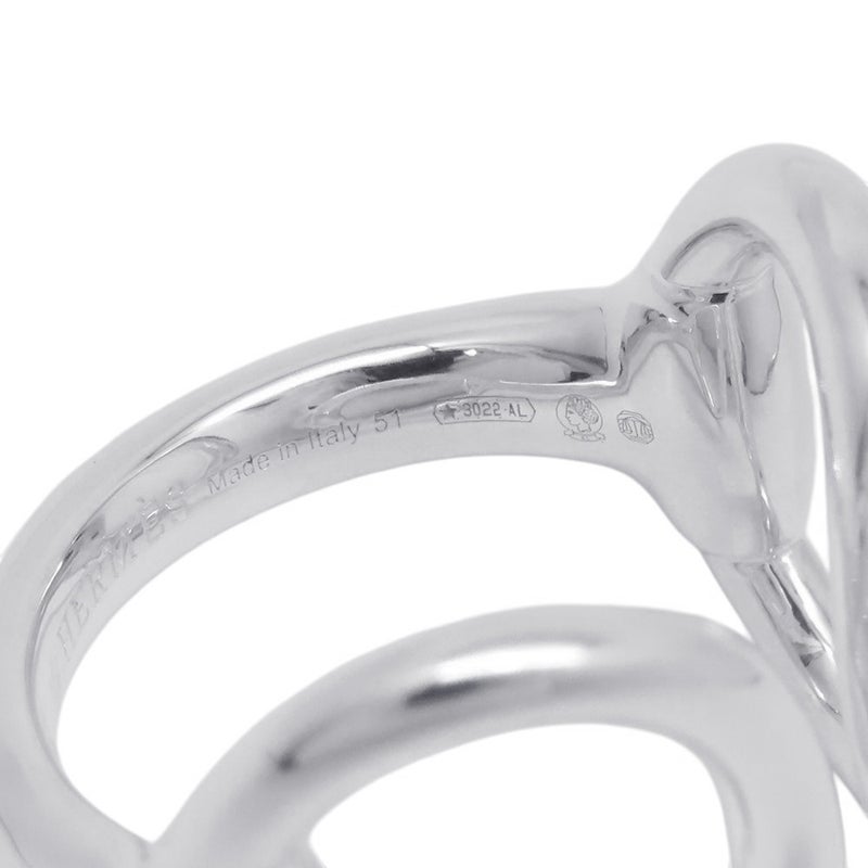 エルメス リング ナウシカ SV925シルバー リングサイズ51 HERMES ジュエリー