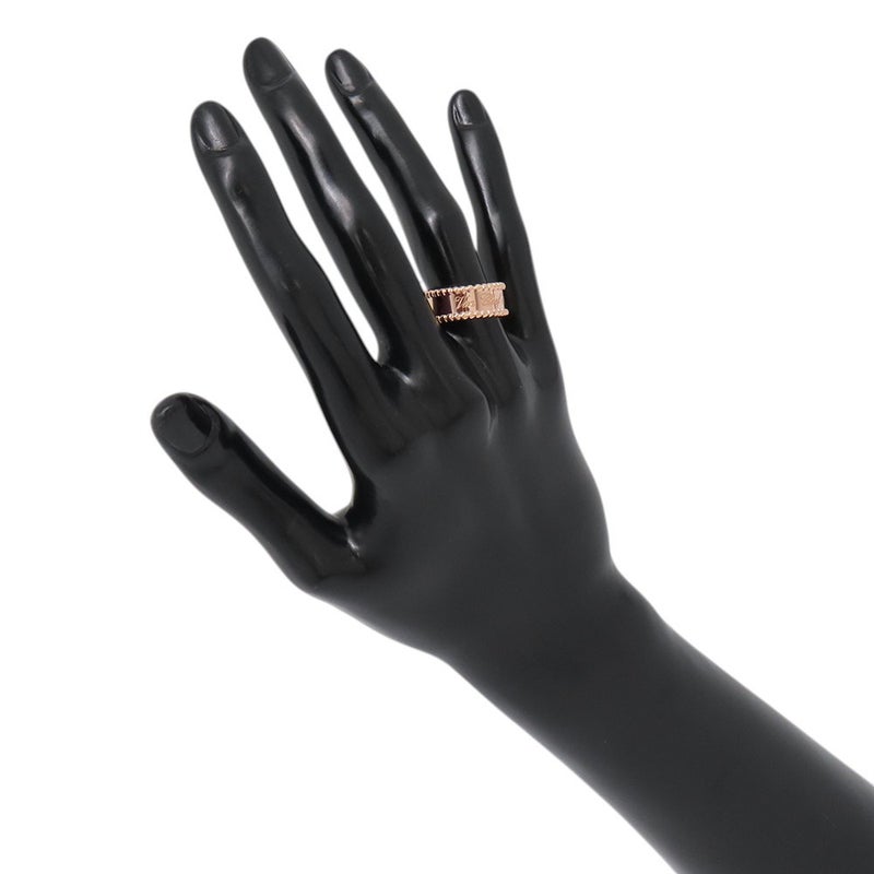 ヴァンクリーフ&アーペル リング ペルレ シニアチュール リング K18PG リングサイズ51 VCARN32400/VCARN32451