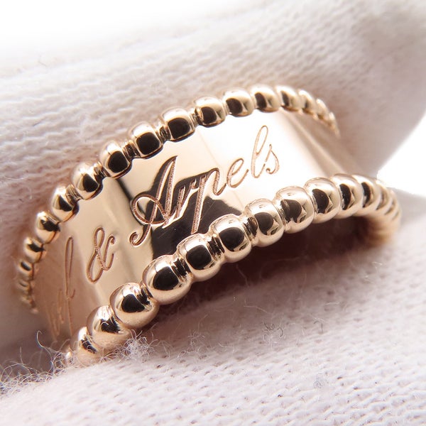 ヴァンクリーフ&アーペル リング ペルレ シニアチュール リング K18PG リングサイズ51 VCARN32400/VCARN32451