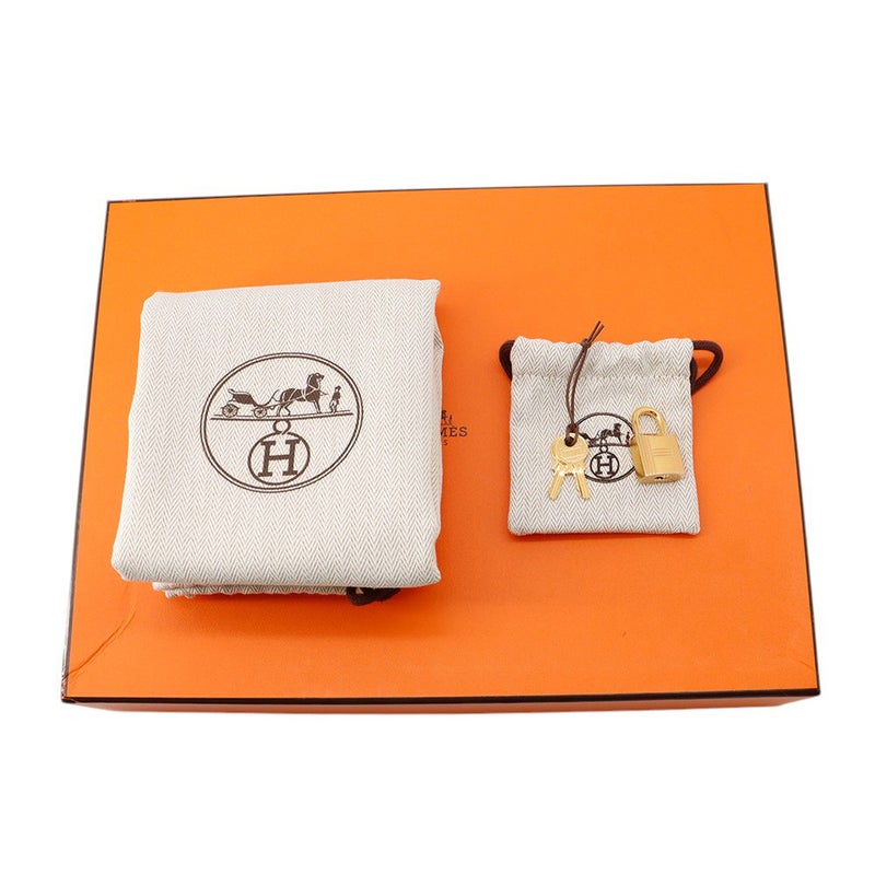 エルメス ハンドバッグ ピコタンロックPM グリスペール/ゴールド金具　トリヨンクレマンス K刻印 白