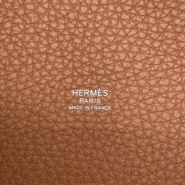 エルメス ハンドバッグ ピコタンロックPM ゴールド/シルバー金具 トリヨンクレマンス K刻印