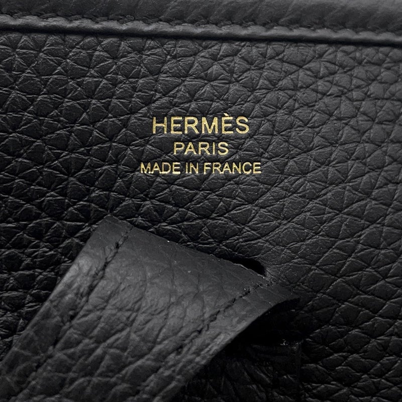 エルメス ショルダーバッグ エブリン3 23 ブラック/ゴールド金具 トリヨンクレマンス G刻印 黒