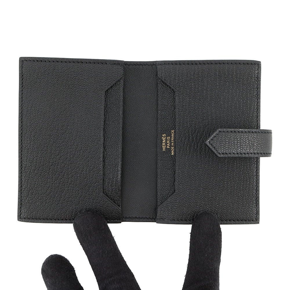 最終値下げ　エルメス　べアンミニ　シェブルミゾル　財布　ケース　ナタ HERMES（エルメス） （新品・未使用品）エルメス ベアン ミニ 二つ折り