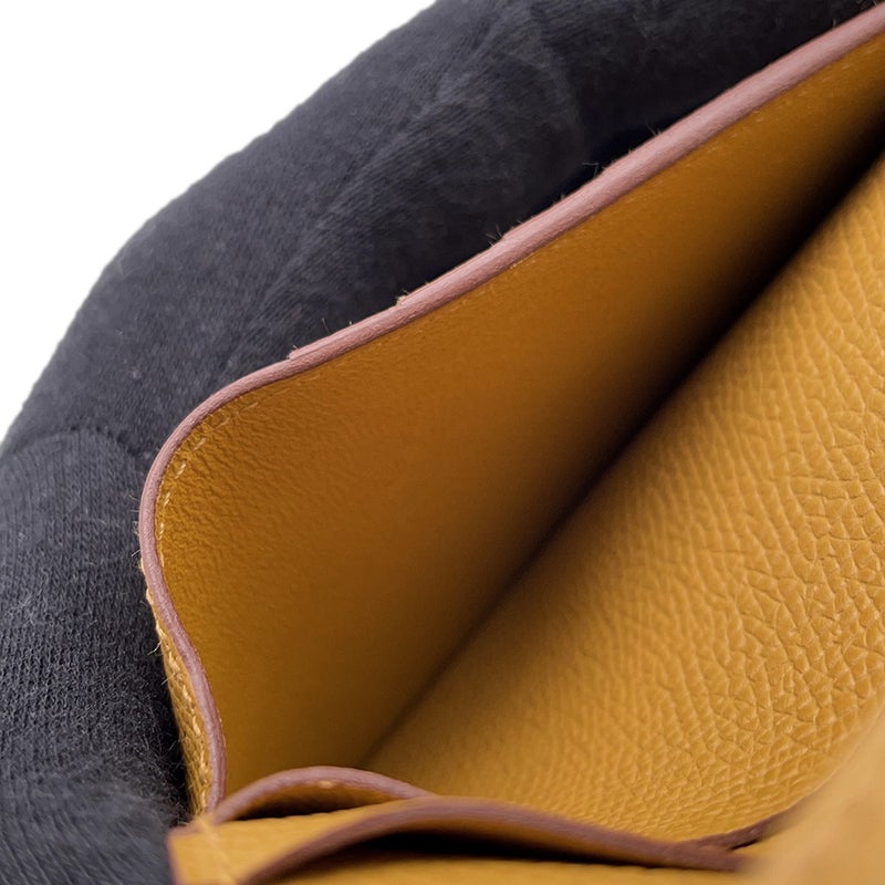 エルメス 二つ折り財布 ベアンコンパクト セサミ/ゴールド金具 エプソン W刻印 財布