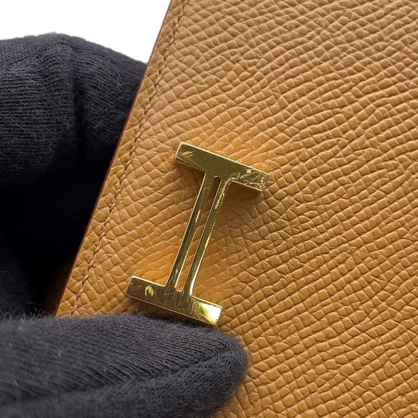 エルメス 二つ折り財布 ベアンコンパクト セサミ/ゴールド金具 エプソン W刻印 財布