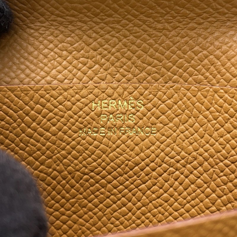 エルメス 二つ折り財布 ベアンコンパクト セサミ/ゴールド金具 エプソン W刻印 財布