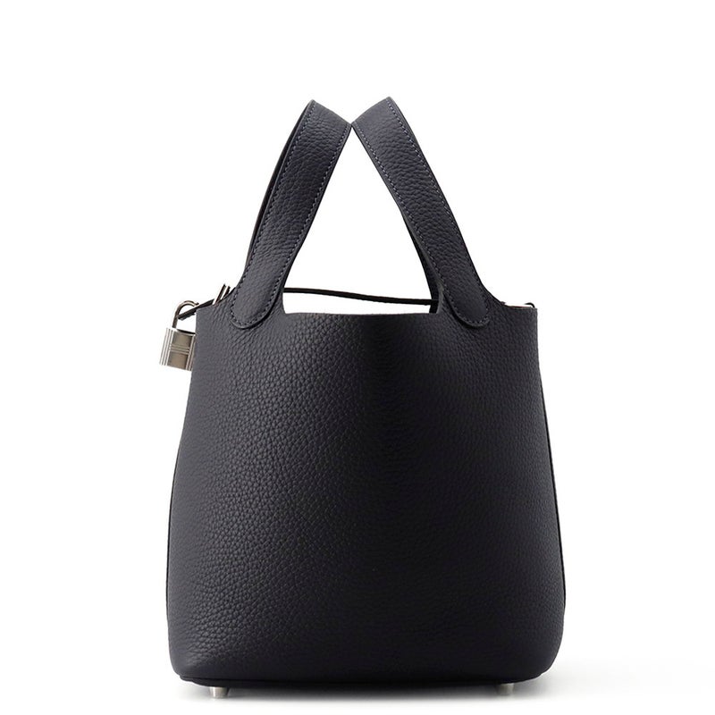 エルメス ハンドバッグ ピコタンロックPM キャバン/シルバー金具 トリヨンクレマンス K刻印