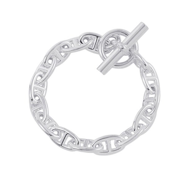 エルメス ブレスレット シェーヌダンクルGM 15コマ SV925シルバー HERMES ジュエリー