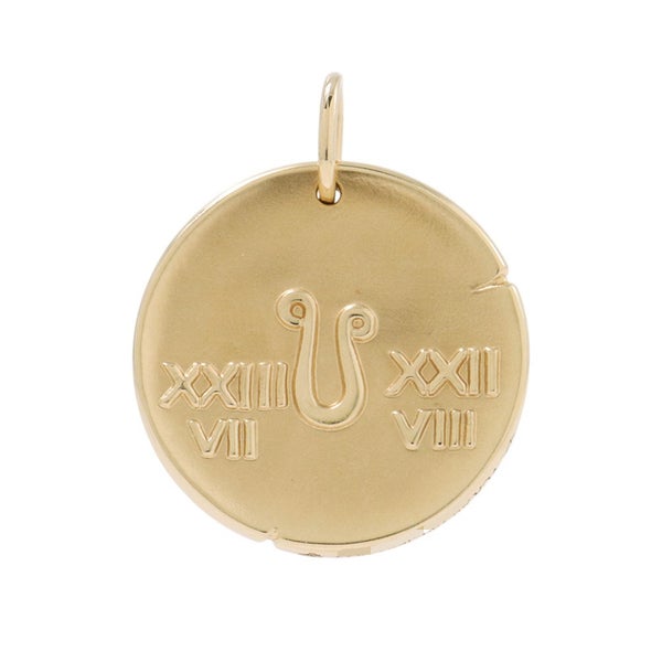 ヴァンクリ ペンダントトップ ゾディアック メダル レオニス K18YGイエローゴールド VCARP7SO00 獅子座 星座 ジュエリー